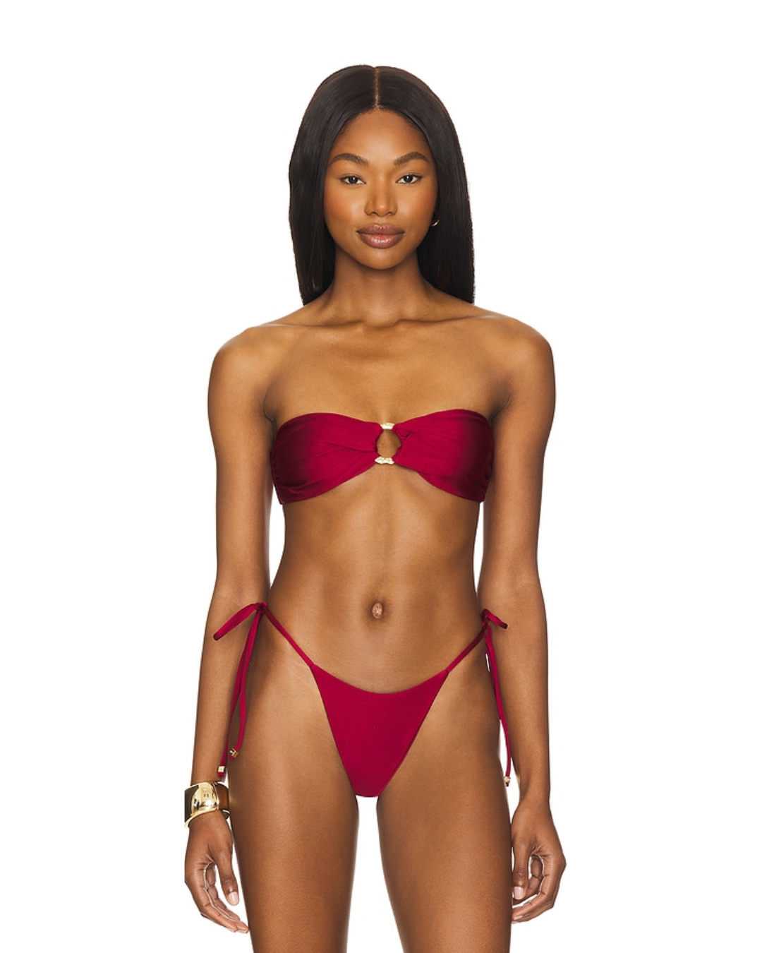 BAILEY MERLOT REVERSIBLE BANDEAU