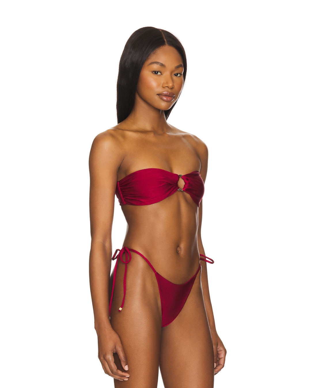 BAILEY MERLOT REVERSIBLE BANDEAU